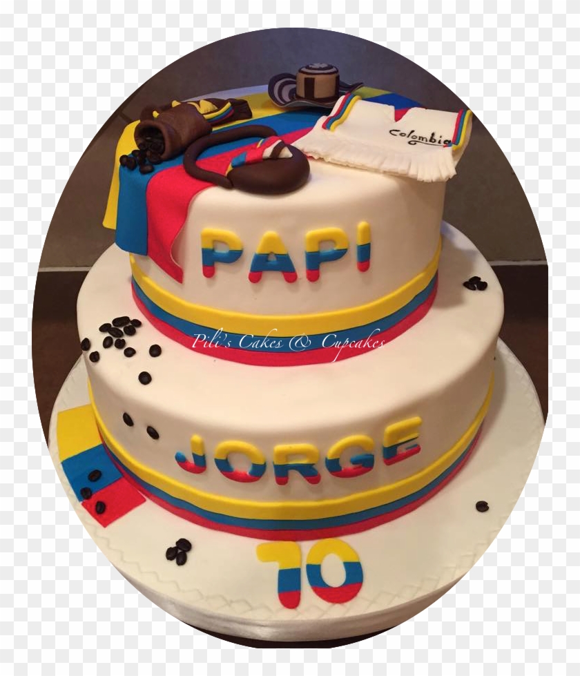 Colombian Birthday Cake Clipart