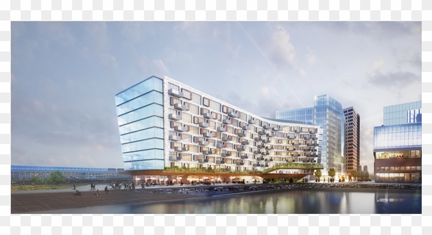 Rendering White Brick 800x600 - Waterfront Condos Clipart