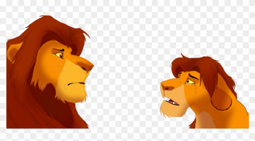 Png Free And Simba By Britthyatt - Adult Simba And Mufasa Clipart #1319129