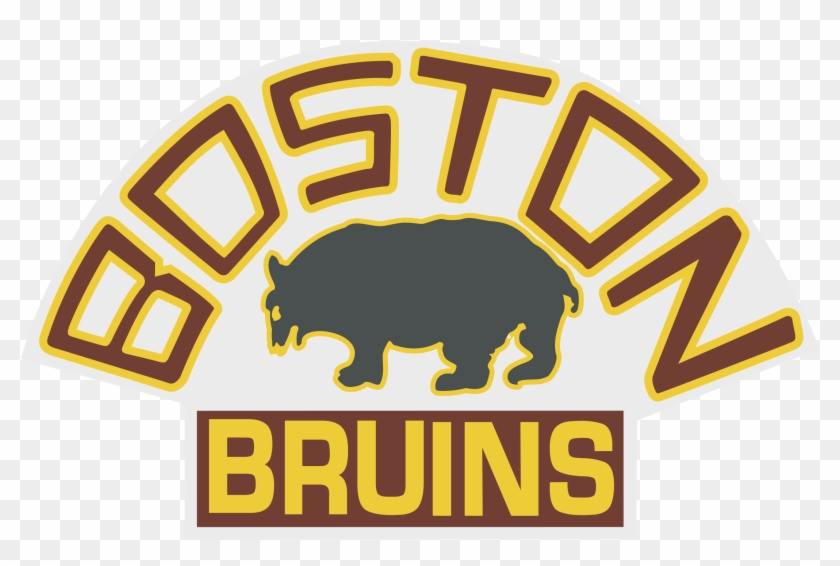 Boston Bruins Logo Png Transparent - Boston Bruins Vintage Logo Clipart #1319474