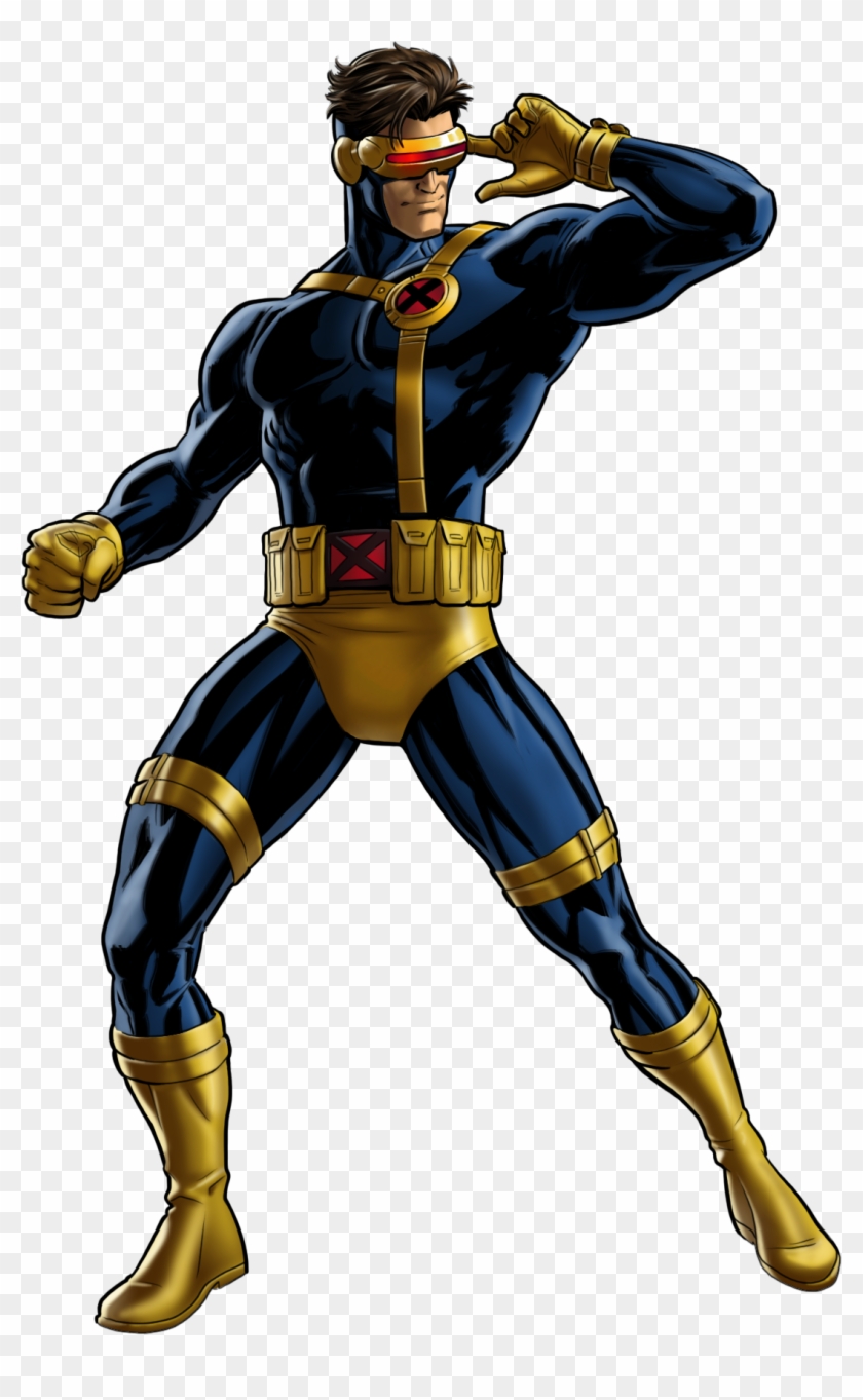 X-men Png Image Background - Ciclope X Men Comic Clipart #1319993