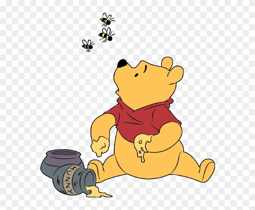 588 X 627 1 - Bee Winnie The Pooh Clipart
