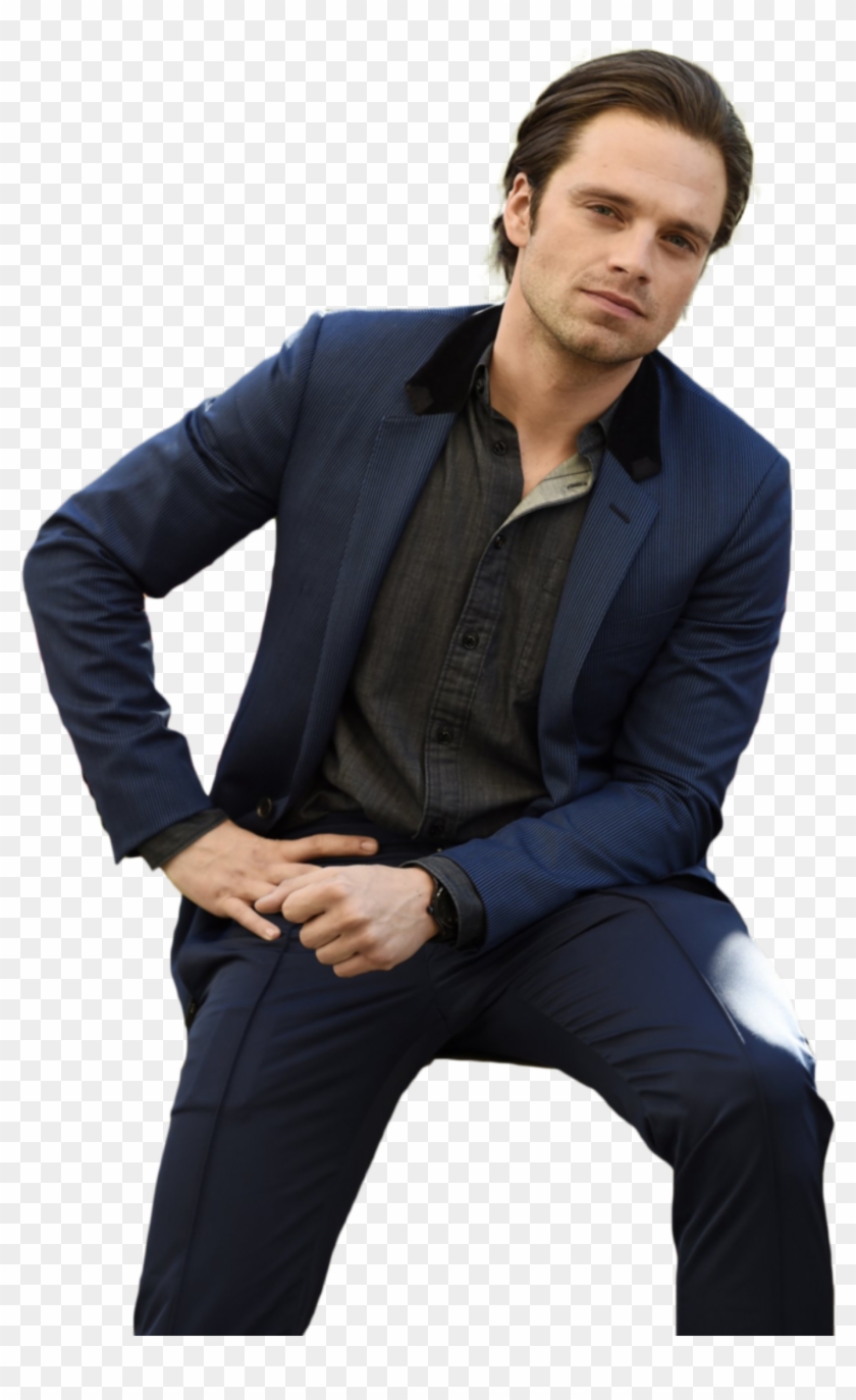 Freetoedit Marvel Buckybarnes Sebstan Sebastianstan - Sebastian Stan Png Clipart