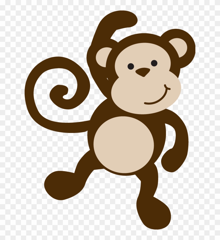 Photo By @daniellemoraesfalcao - Baby Monkey Template Clipart #1320862