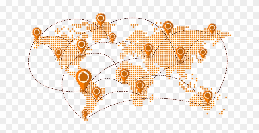 Conectate Con El Mundo De Manera Más Fácil Regístrate - Nube Naranja Red Social Clipart #1320951