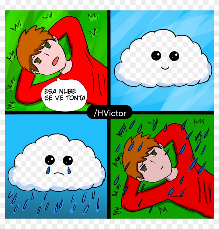 Nube Sensible - Cartoon Clipart #1321162