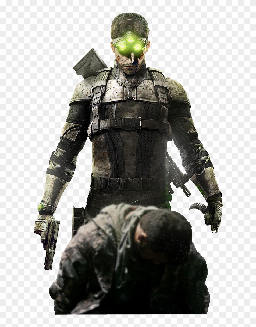 Sam Fisher Vs Big Boss Vs 47 Vs Ezio Auditore - Splinter Cell Blacklist Render Clipart