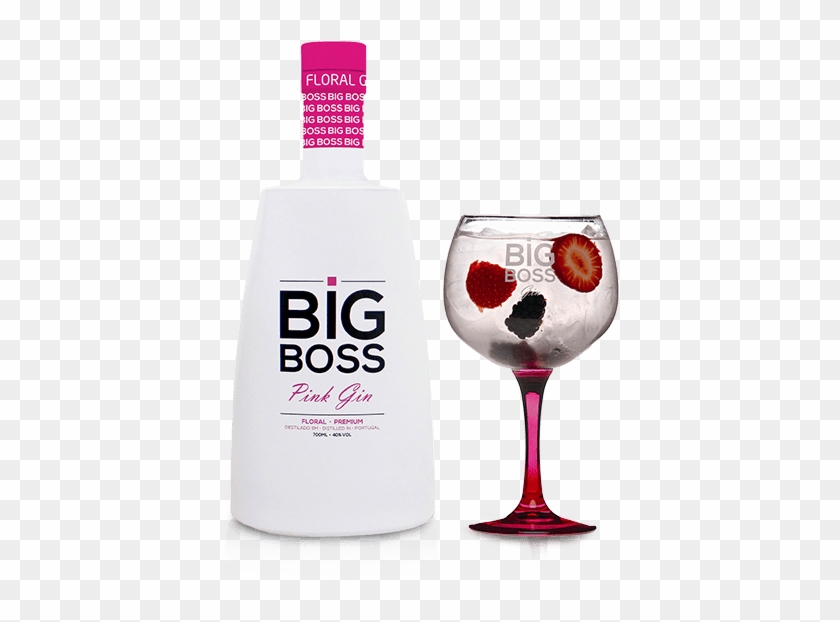 Big Boss Pink - Gin Big Boss Pink Clipart #1321267