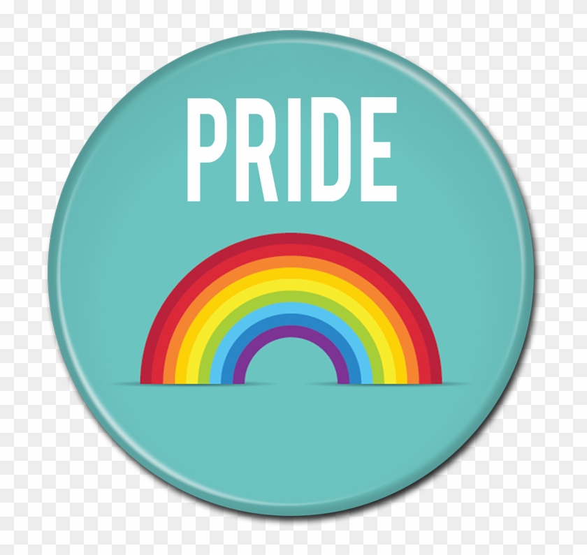 Pride Button - - Circle Clipart #1321271