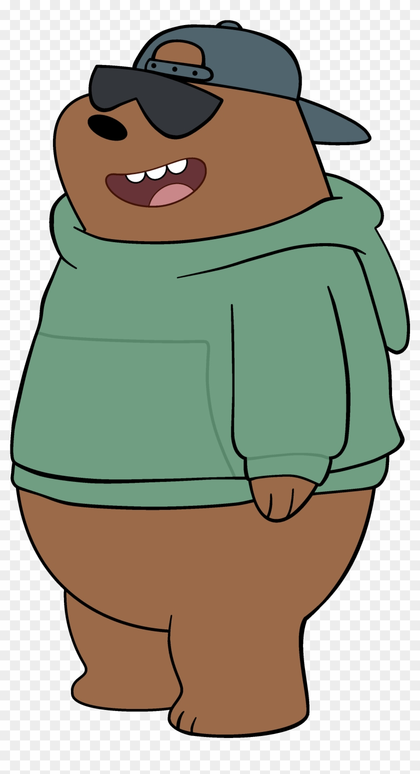 We Bare Bears Png Pack - Grizz We Bare Bears Png Clipart