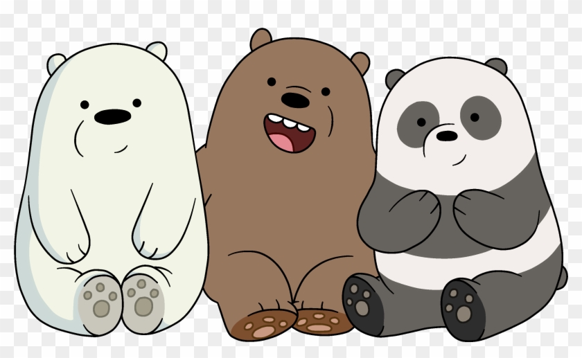 At The Movies - We Bare Bears Clipart