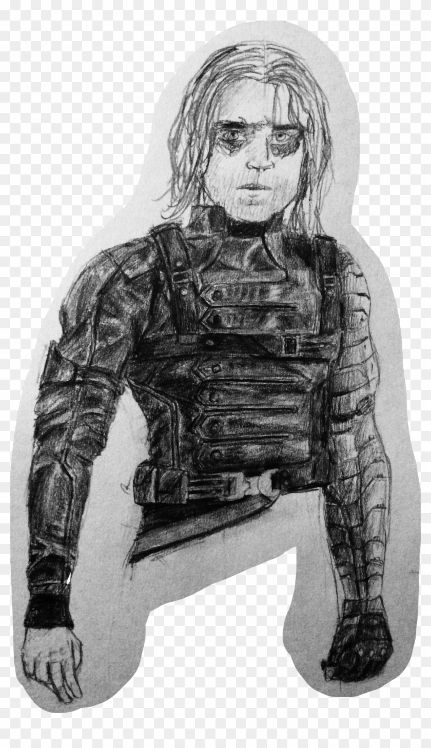 This Took So Long To Draw Bucky Barnes Bucky Barnes - Sketch Clipart #1321556