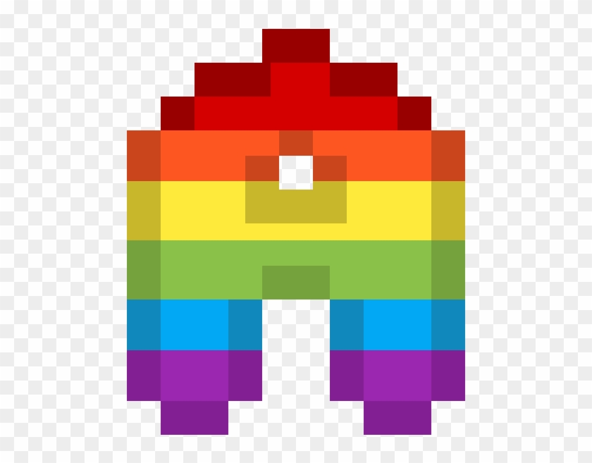 Letter 'a' - Gay Flag - Wygląda Jajko Konia W Minecraft Clipart #1321687