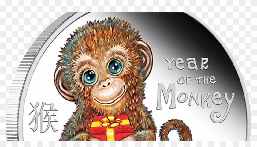 [coin News] 2016 Tuvalu Baby Monkey Proof Silver 1/2oz - Coin Clipart
