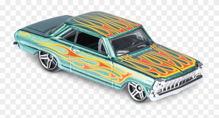 63 Chevy® Ii - Model Car Clipart