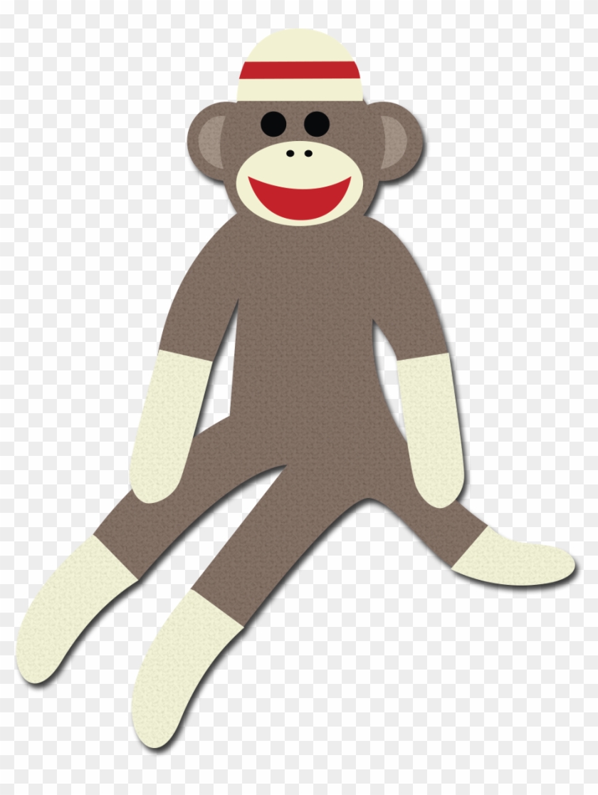 Sock Monkey Clipart Free - Png Download #1321913