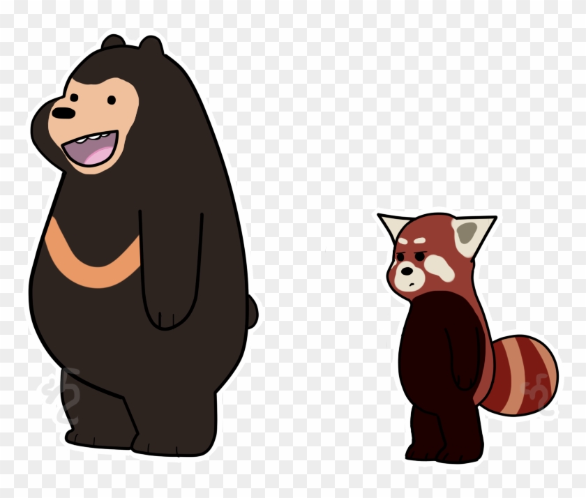 We Bare Bears- Sun And Red By Dragonflame7337 - Cartoon Clipart #1321920