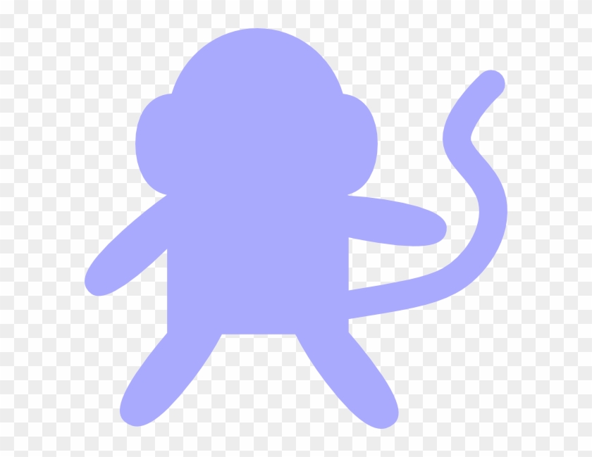 Baby Blue Monkey Png Clipart