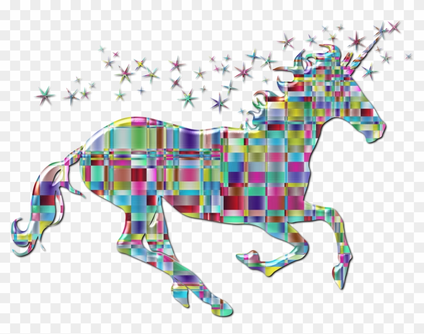 This Free Icons Png Design Of Chromatic Checkered Crystalline Clipart #1322234