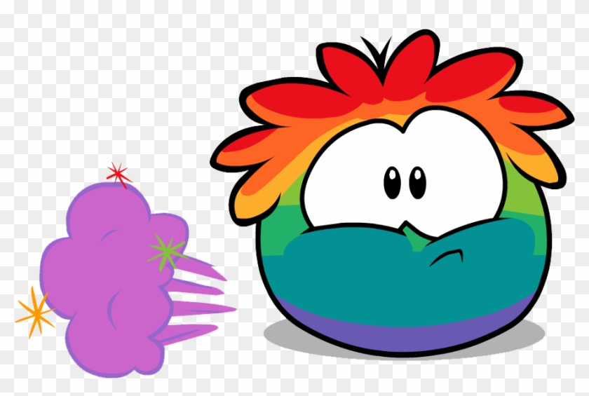 Fart Png - Club Penguin Puffle Paper Clipart #1322267