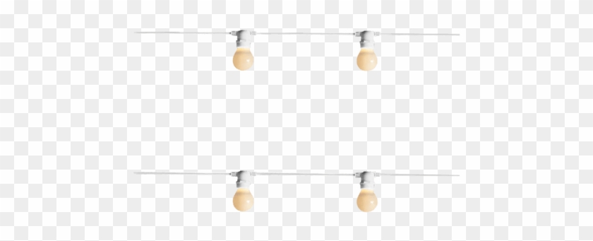 White String Light - Earrings Clipart #1322428