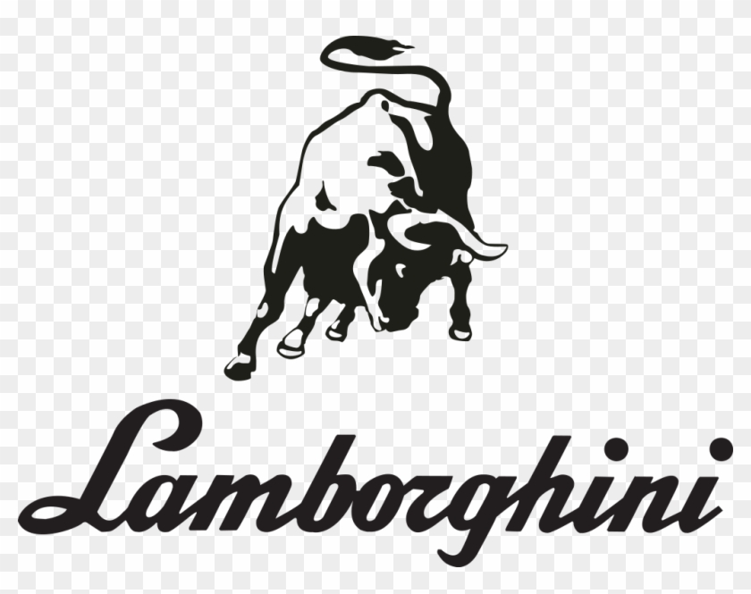 Lamborghini Лого Вектор - Lamborghini Logo Words Clipart #1322513