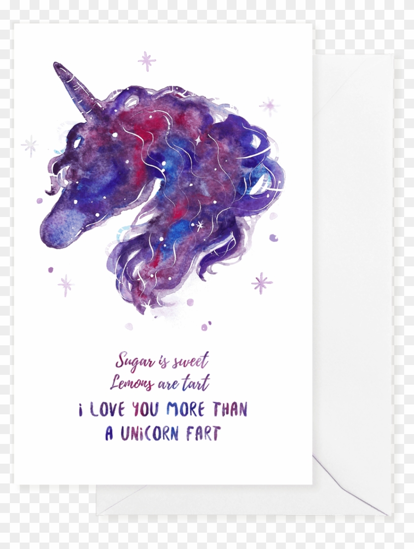 I Love You More Than A Unicorn Fart - Ella The Name Unicorn Clipart