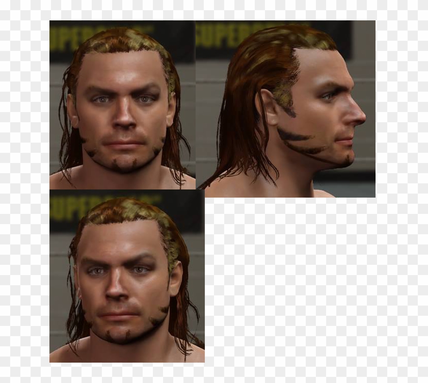 34ryu0w - Wwe 2k17 Jeff Hardy Face Texture Clipart