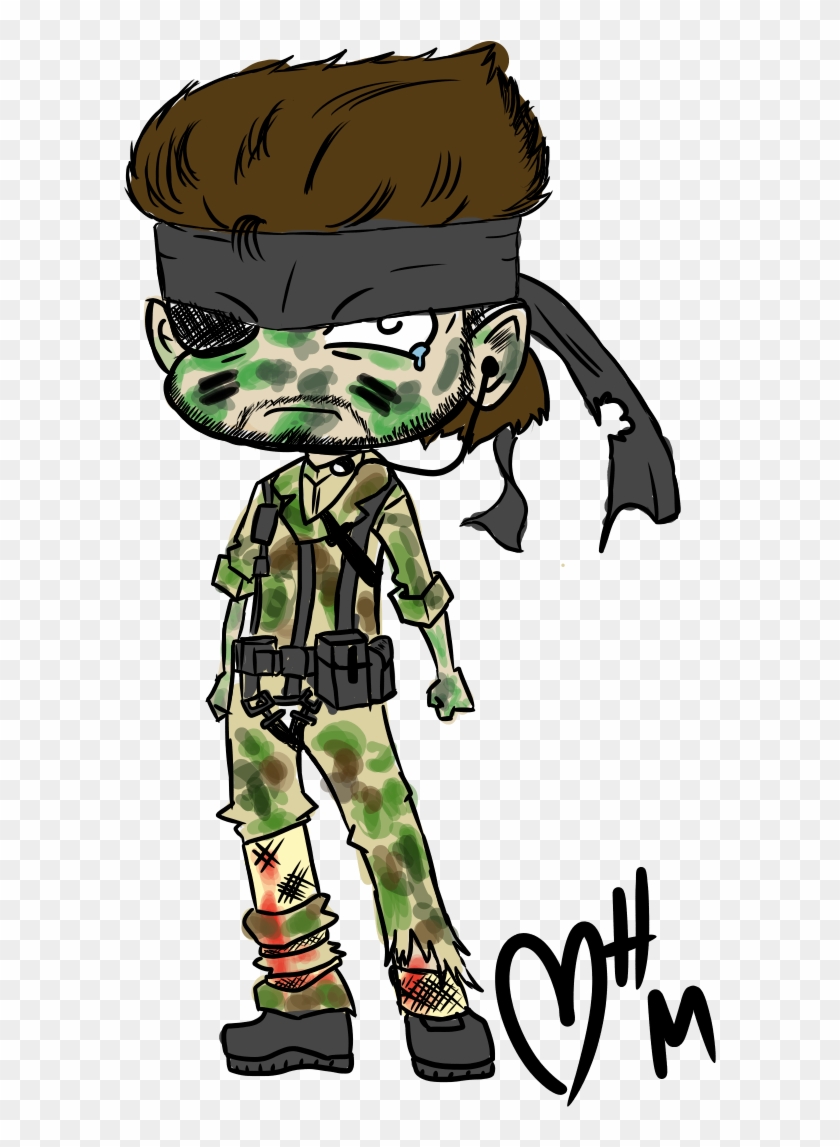 Big Boss' Codename Was Snake - Cartoon Clipart