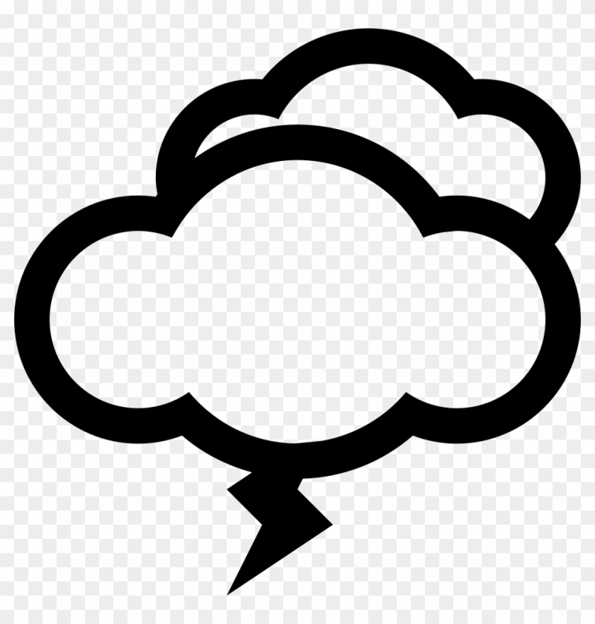 Png File Svg - Cloud Flash Icon Clipart