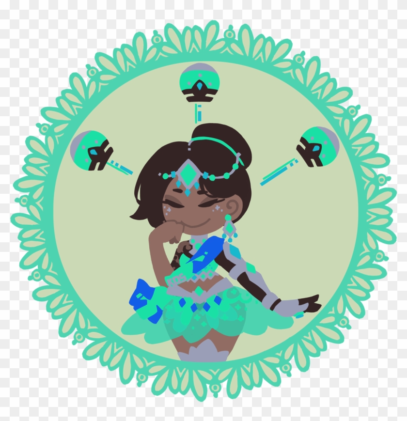 Somesaykosm The New Symmetra Skin Is So Good <3 Pic - Figure Skater Symmetra Clipart
