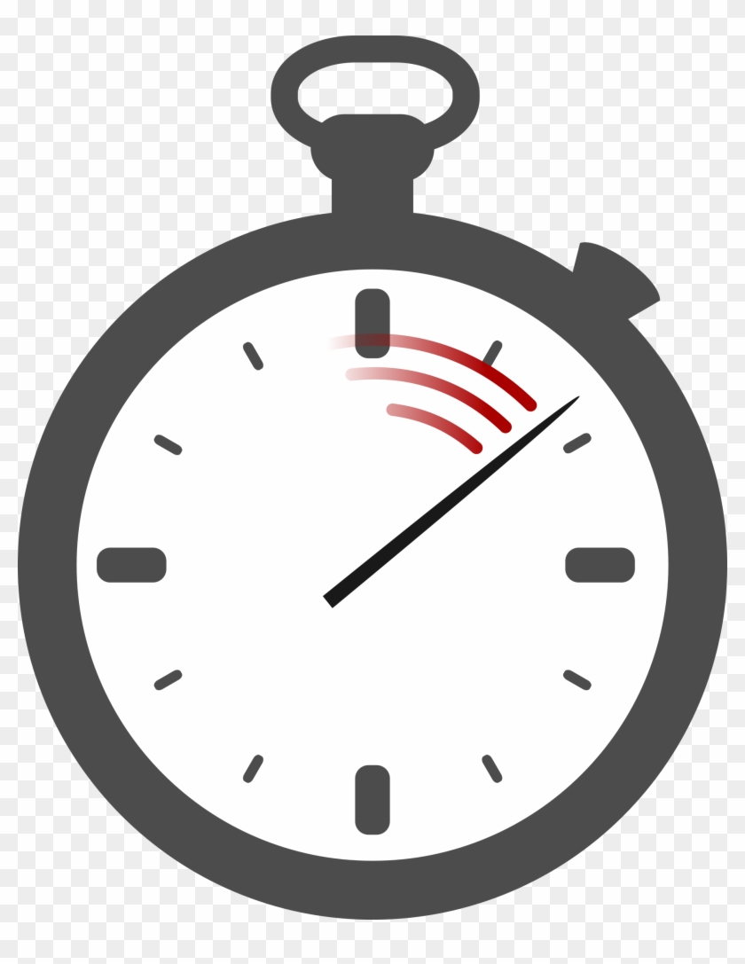 File - Time Trial - Svg - Stopwatch Png Clipart