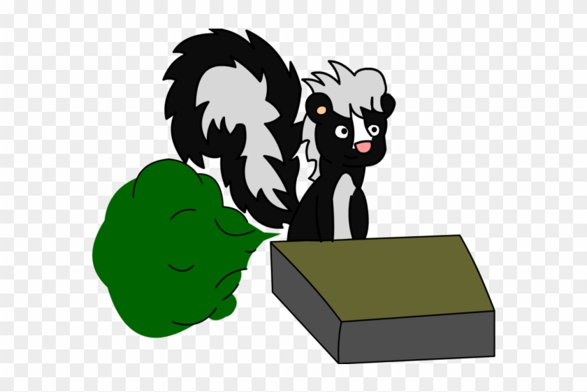 Skunk Clipart Fart - Skunk Fart Real Life - Png Download #1323461