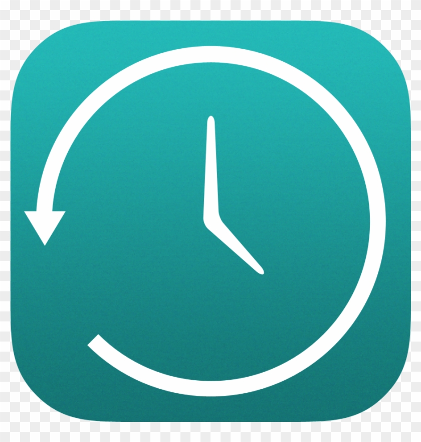Png Image Information - Time Machine Ios Icon Clipart #1323488