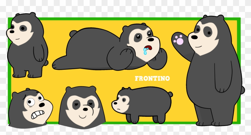 We Bare Bears Oso Frontino - We Bare Bears Andean Bear Clipart #1323491