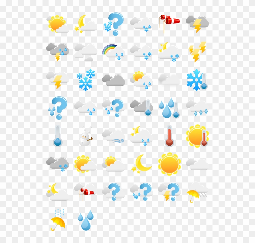 Search - Weather Icon Pack Free Png Clipart #1323867