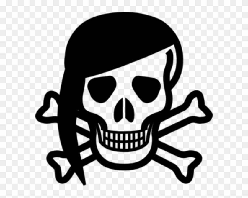 Vector Transparent Download Free On Dumielauxepices - Skull And Bones Transparent Clipart #1323957