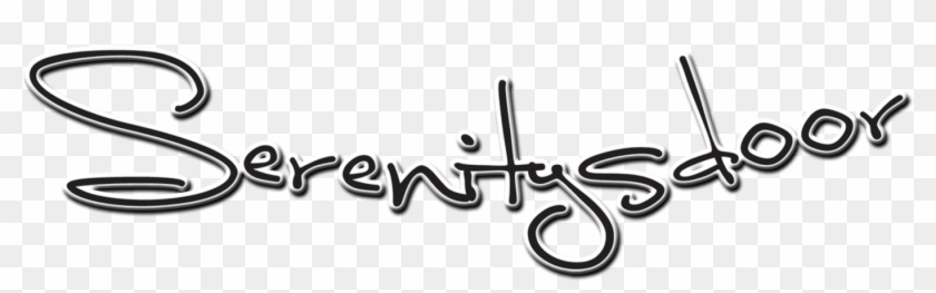 Serenitysdoor Beauty - Calligraphy Clipart #1323958