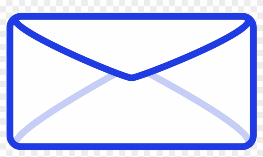 This Free Icons Png Design Of Mail Envelope Blue Clipart