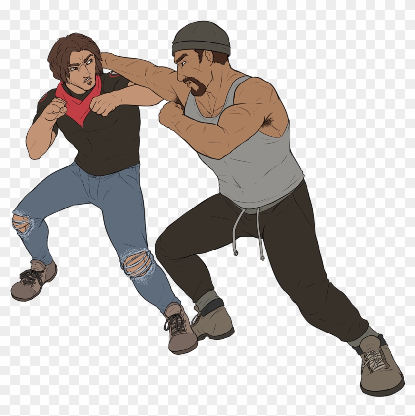 I Landed On Reyes Giving Baby Jesse A Hard Time - Cartoon Clipart