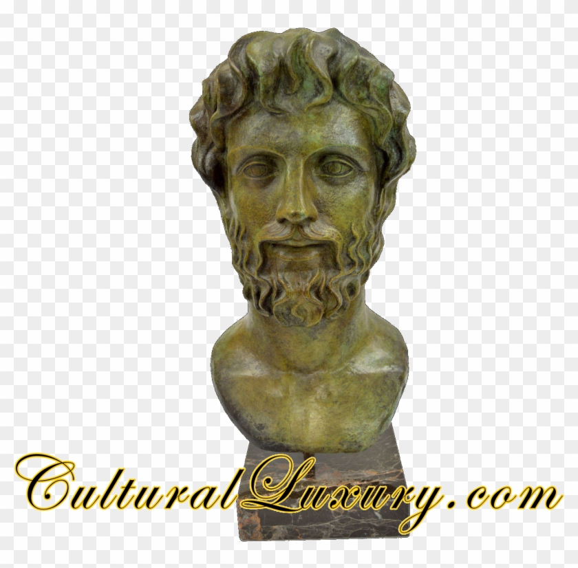 Aristotle Aristoteles Bronze Bust Ancient Greek Philosopher - Busts Of Greek Philosophers Clipart