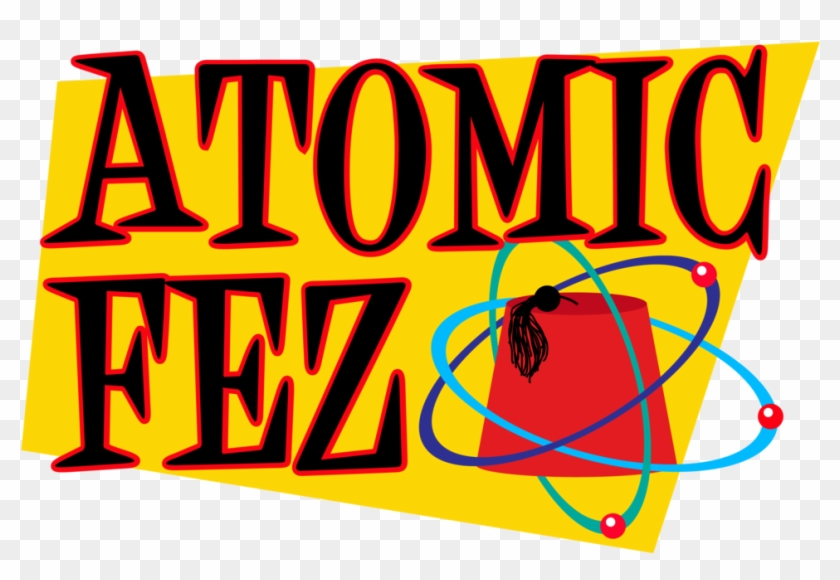 Atomic Fez Plaque Hoodie> - Graphic Design Clipart #1324242
