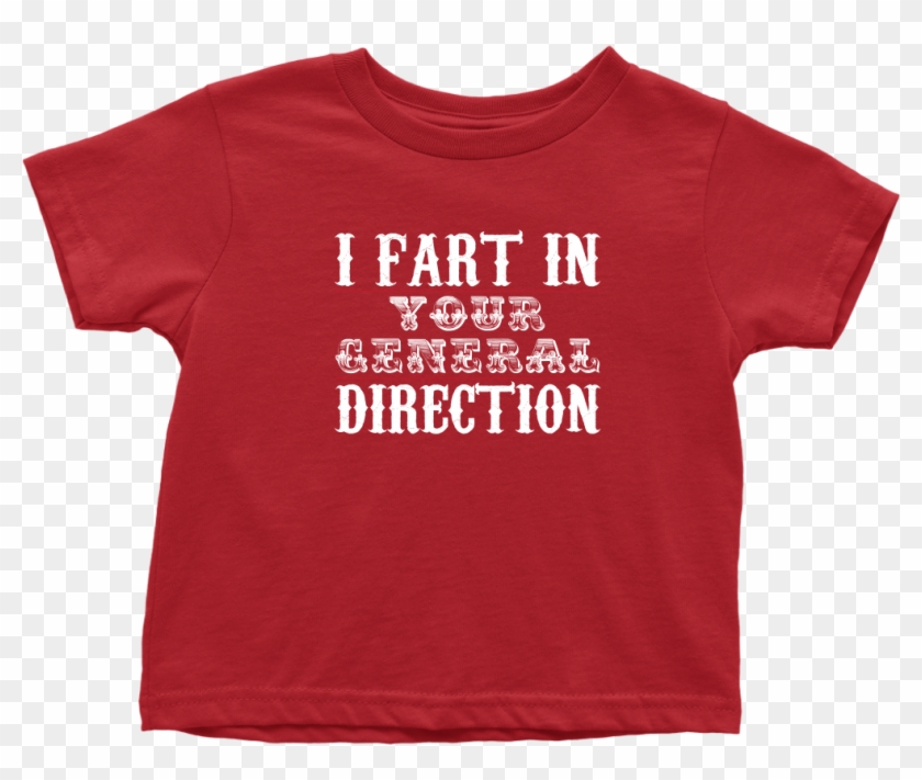 Monty Python Classic Fart Joke Toddler T-shirt - Active Shirt Clipart