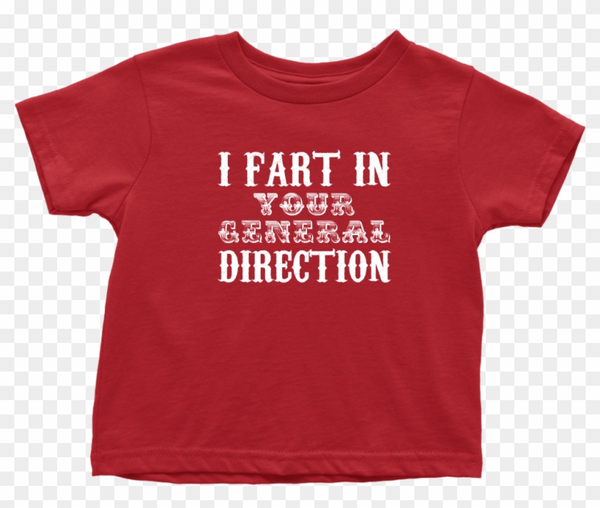 Monty Python Classic Fart Joke Toddler T-shirt - Active Shirt Clipart #1324399