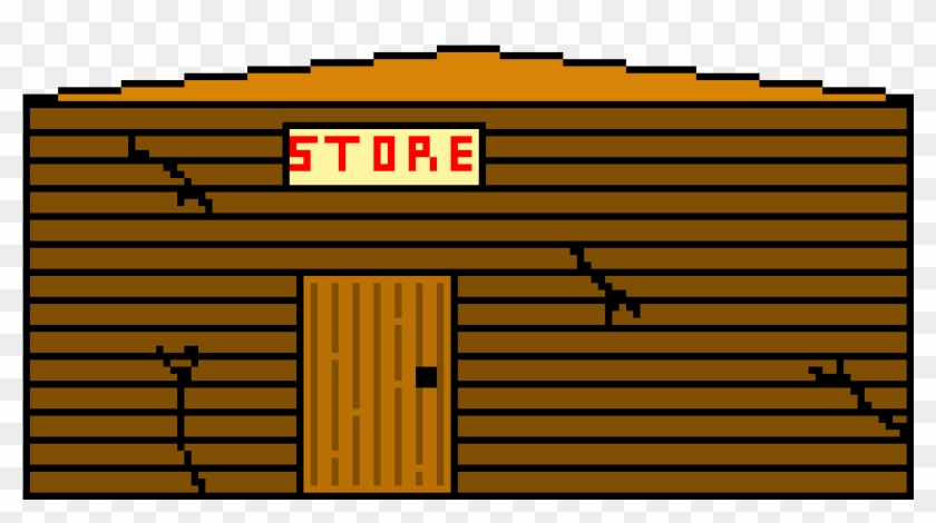 The Store From Blood Moon Desert - Plank Clipart