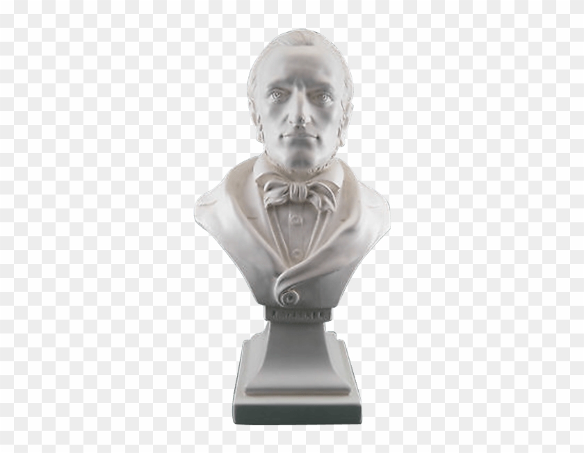 Plaster Bust Richard Wagner - Bust Clipart #1324905