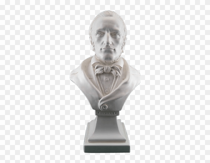 Plaster Bust Richard Wagner - Bust Clipart