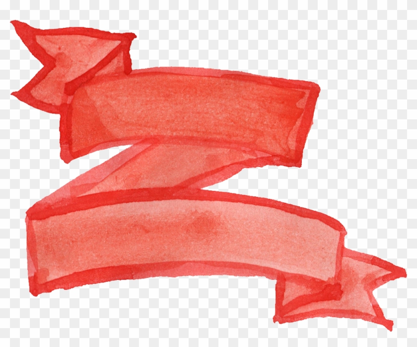 Original - Banner Illustration Png Watercolour Clipart