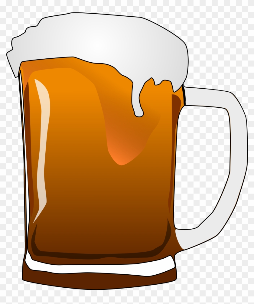 Clipart - Pitcher Of Beer Clipart - Png Download