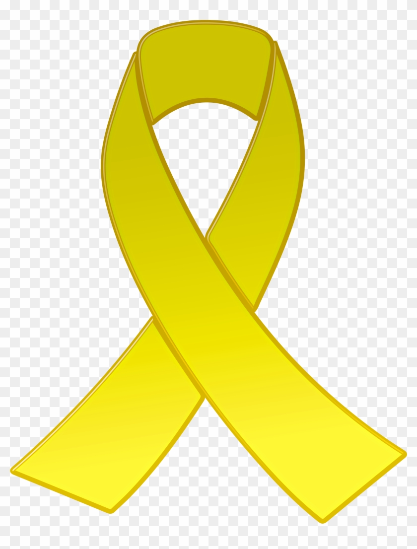 Yellow Awareness Ribbon Png Clipart Transparent Png